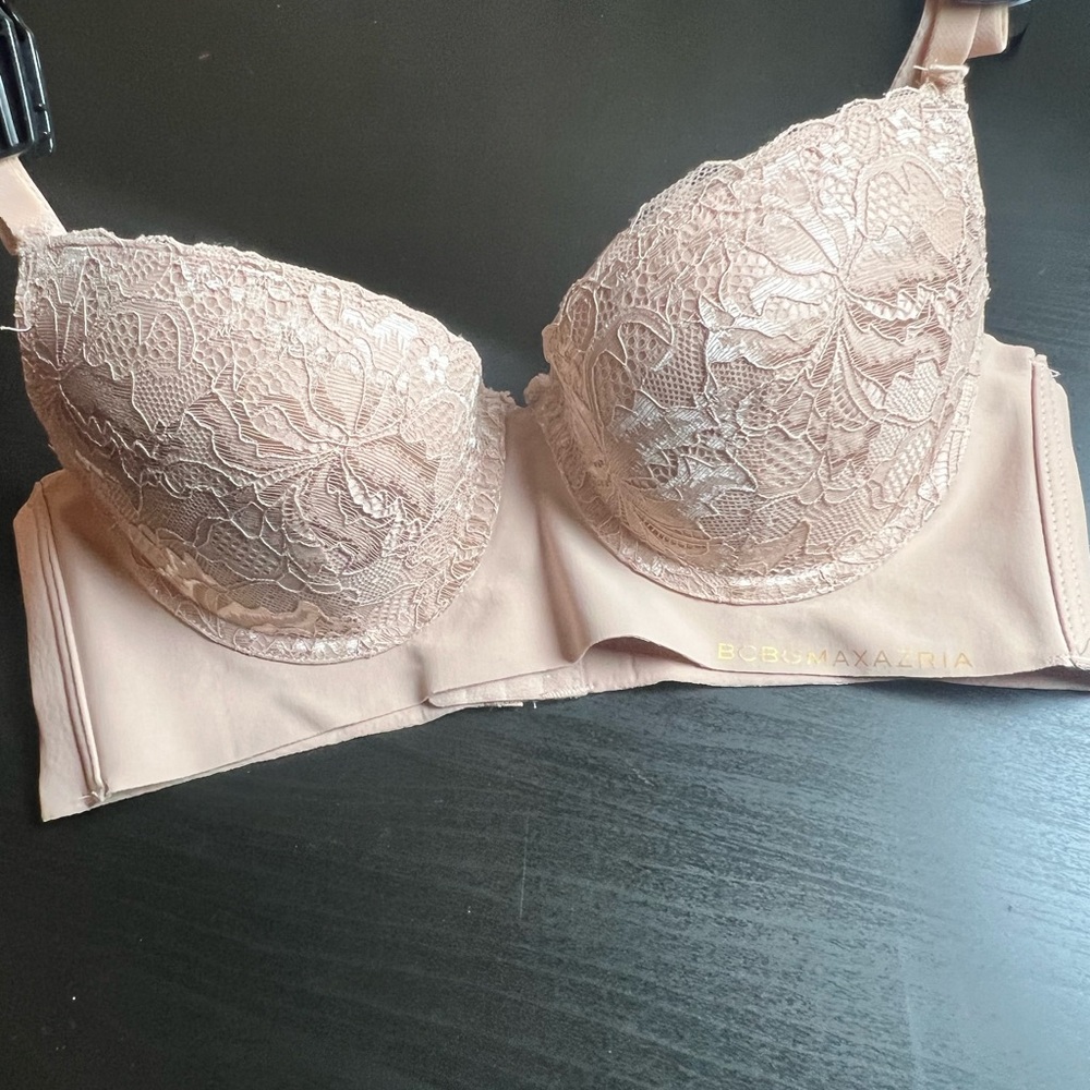BCBGMaxAzria Women's Lace Bra - Blush